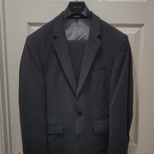 Express Extra Slim Suit (38R, 30/32) - Black